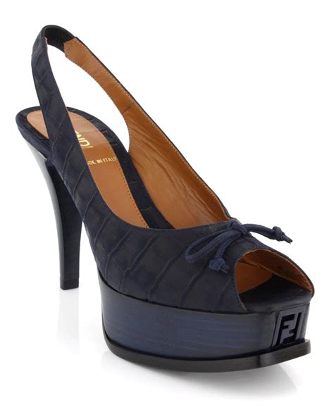 fendi navy shoes|Fendi sandals for women.